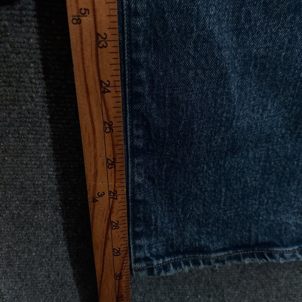 NEW Madewell Relaxed Bootcut Jeans Womens 18W Plus Blue High Rise Stretch 42x30 - Picture 9 of 11